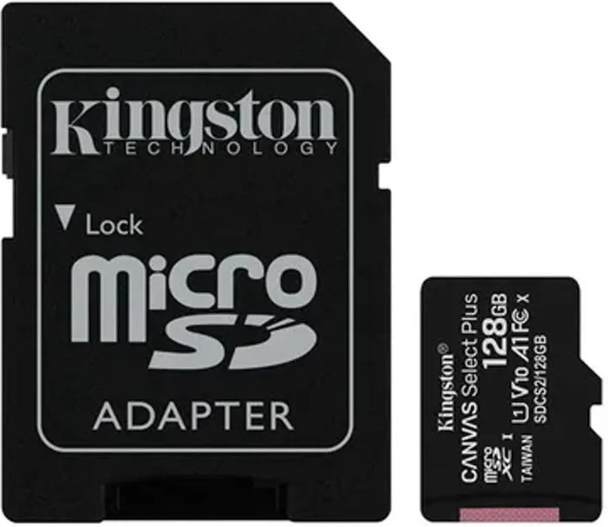 Kingston SDCS2-KST-128GB SDHC Geheugenkaart 128GB - Class 10