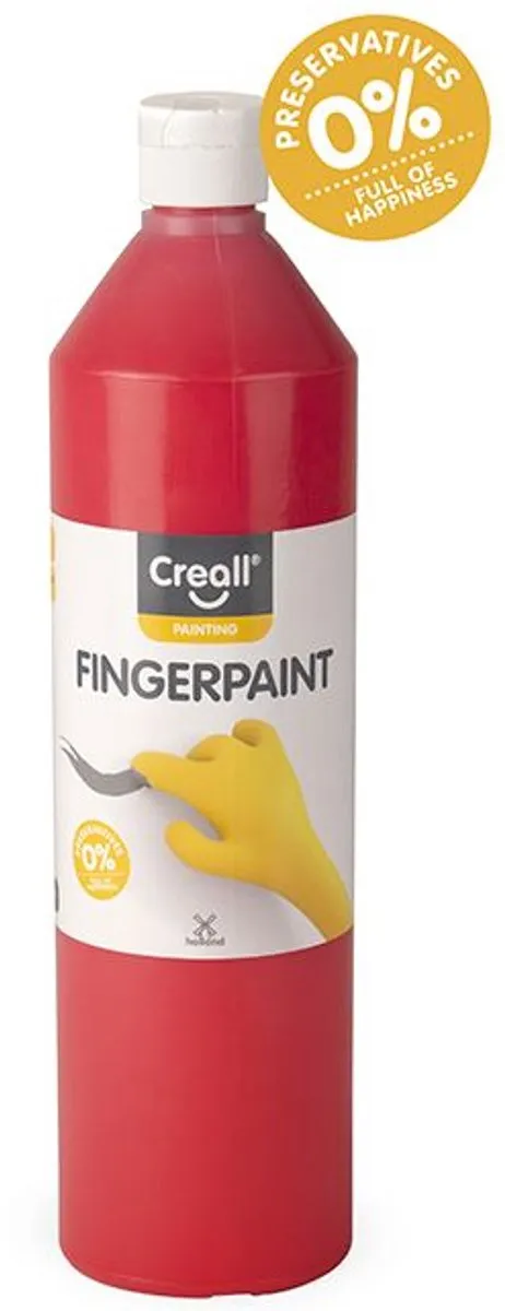 Creall Vingerverf Rood 750ml