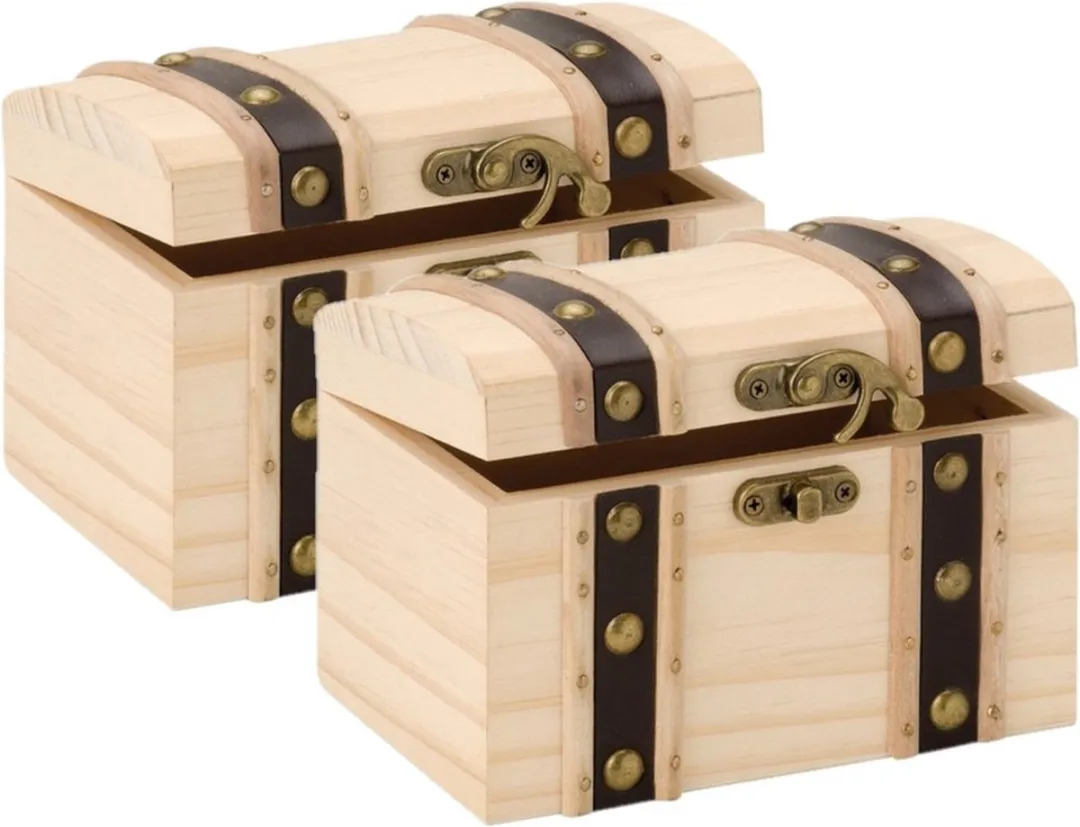 Glorex Houten Hobbykistje Beige