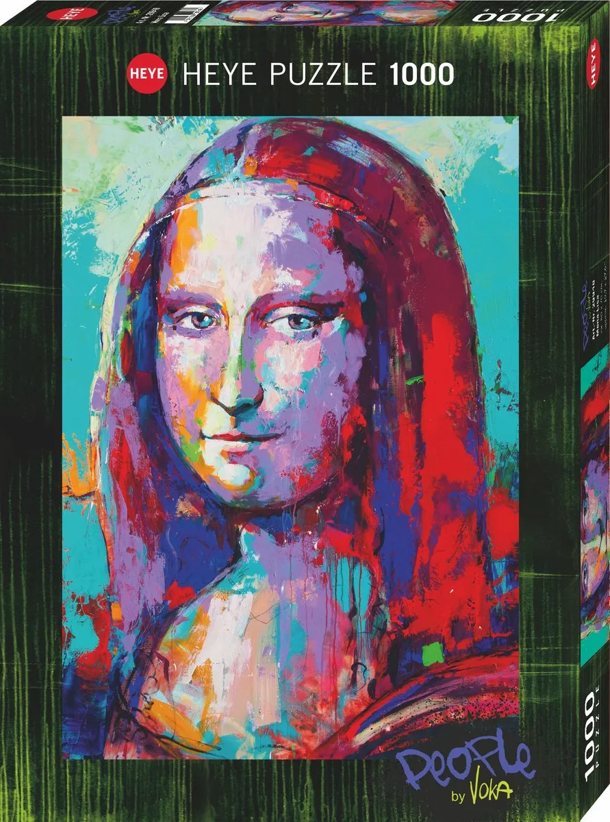 Heye Mona Lisa People 1000 Puzzel - Multicolor