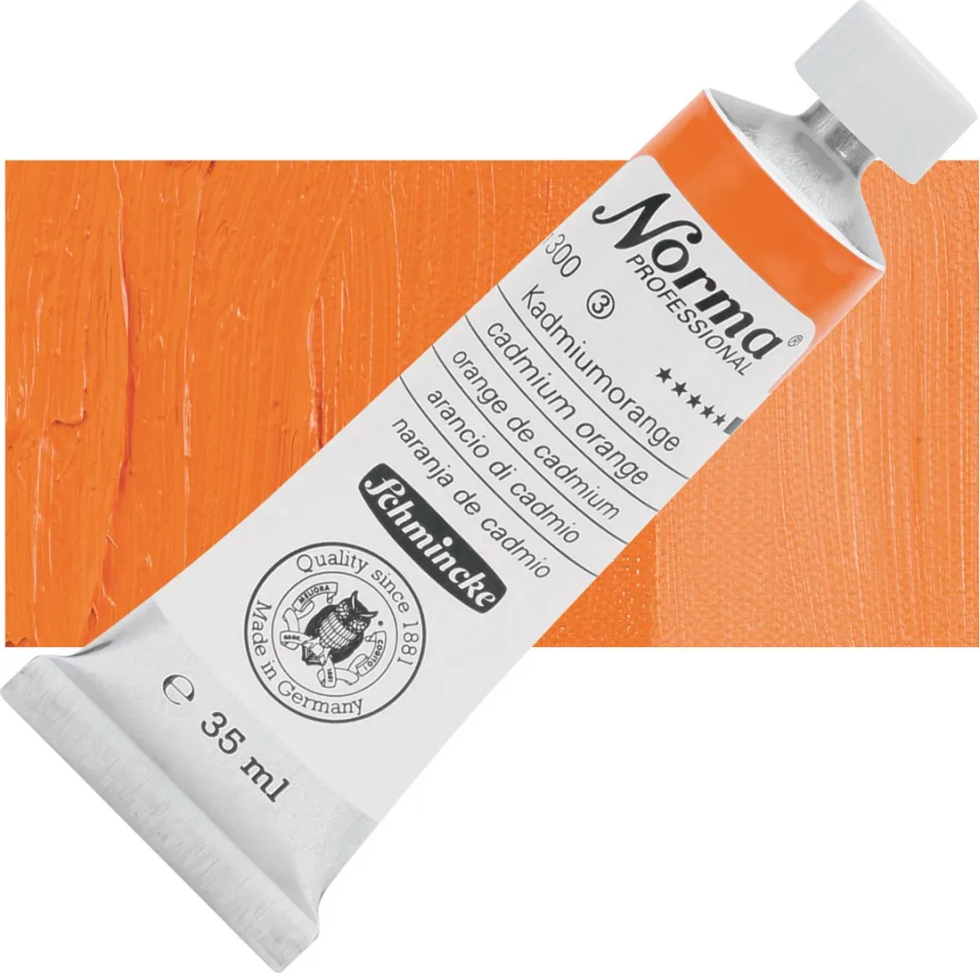 Schmincke Norma Professional Olieverf 35ml - Cadmium Orange (300)