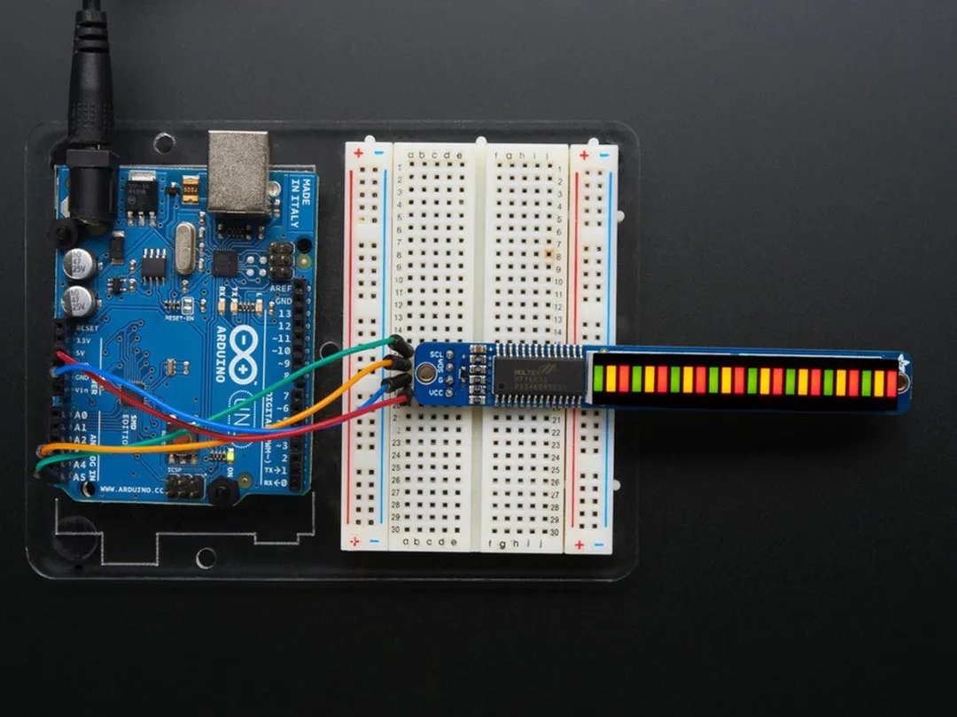 Adafruit 1721 Bi-Color 24-Bar Bargraph Kit - I2C