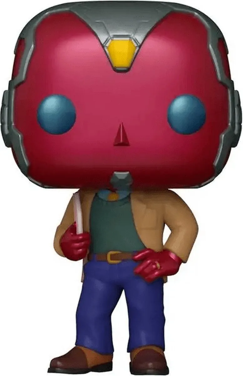Funko Pop! Marvel Wandavision 70s Vision #718 Metallic Exclusive