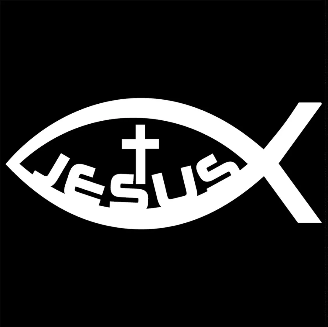 Avery Ichtus Vis Sticker