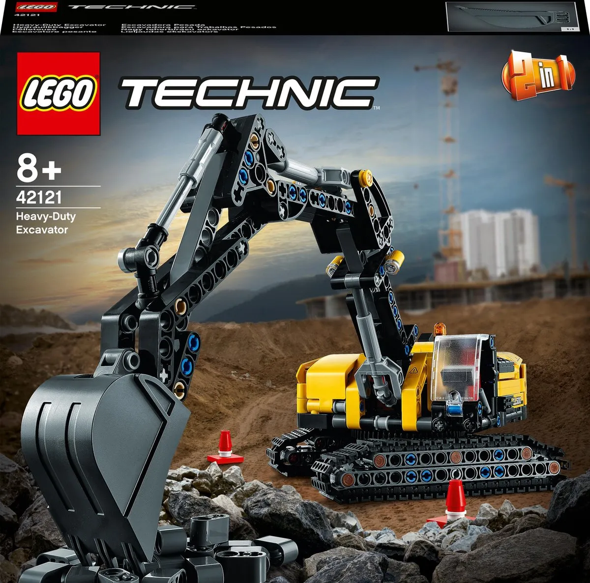 LEGO Technic Zware Graafmachine 42121