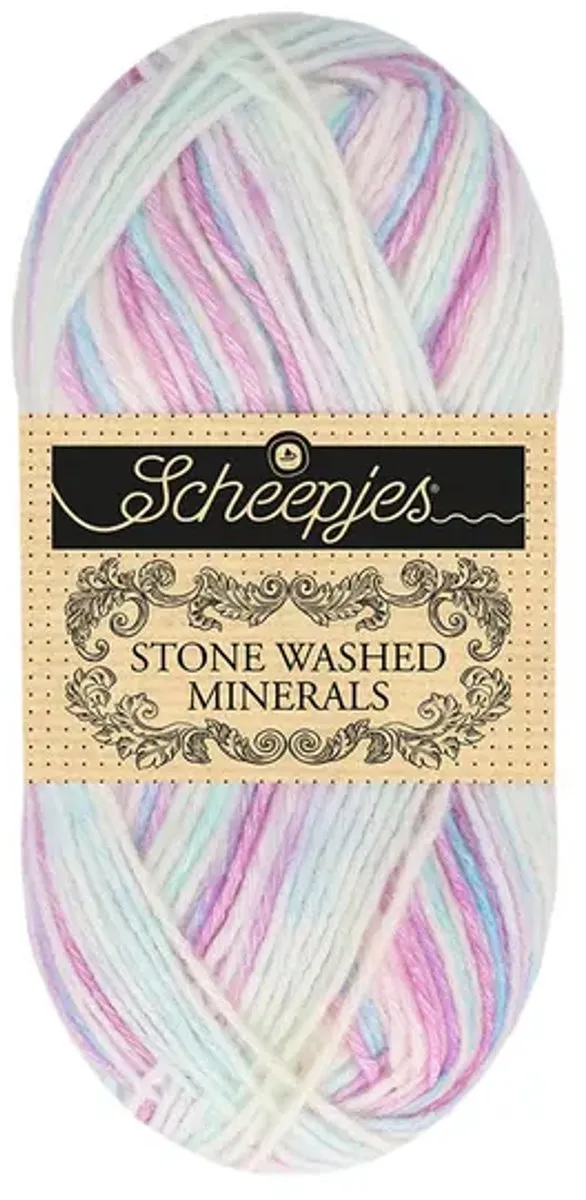Scheepjes Stone Washed Minerals 907 Amethyst Mist - Wol