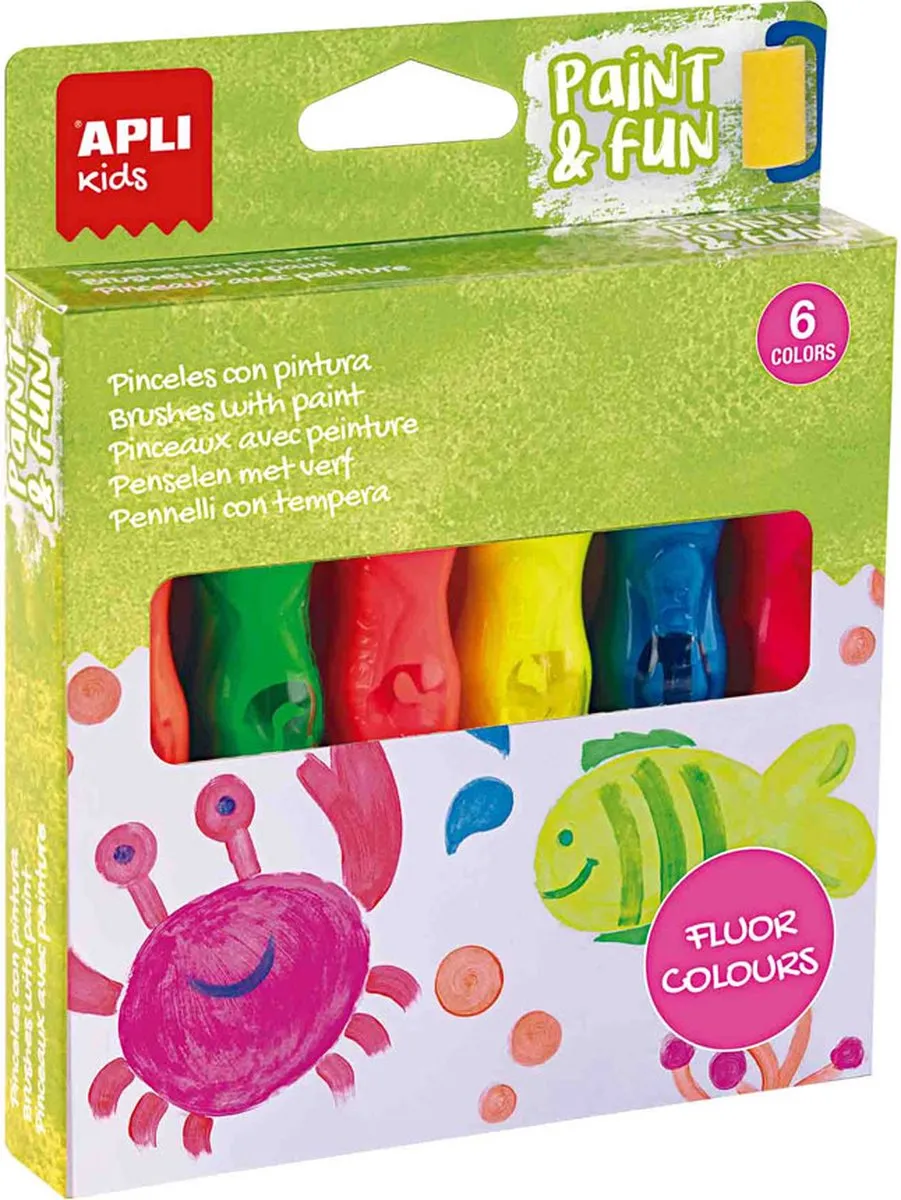 Apli Kids Verftubes met kwast