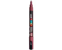 Posca PC3M Verfstift - Wijnrood