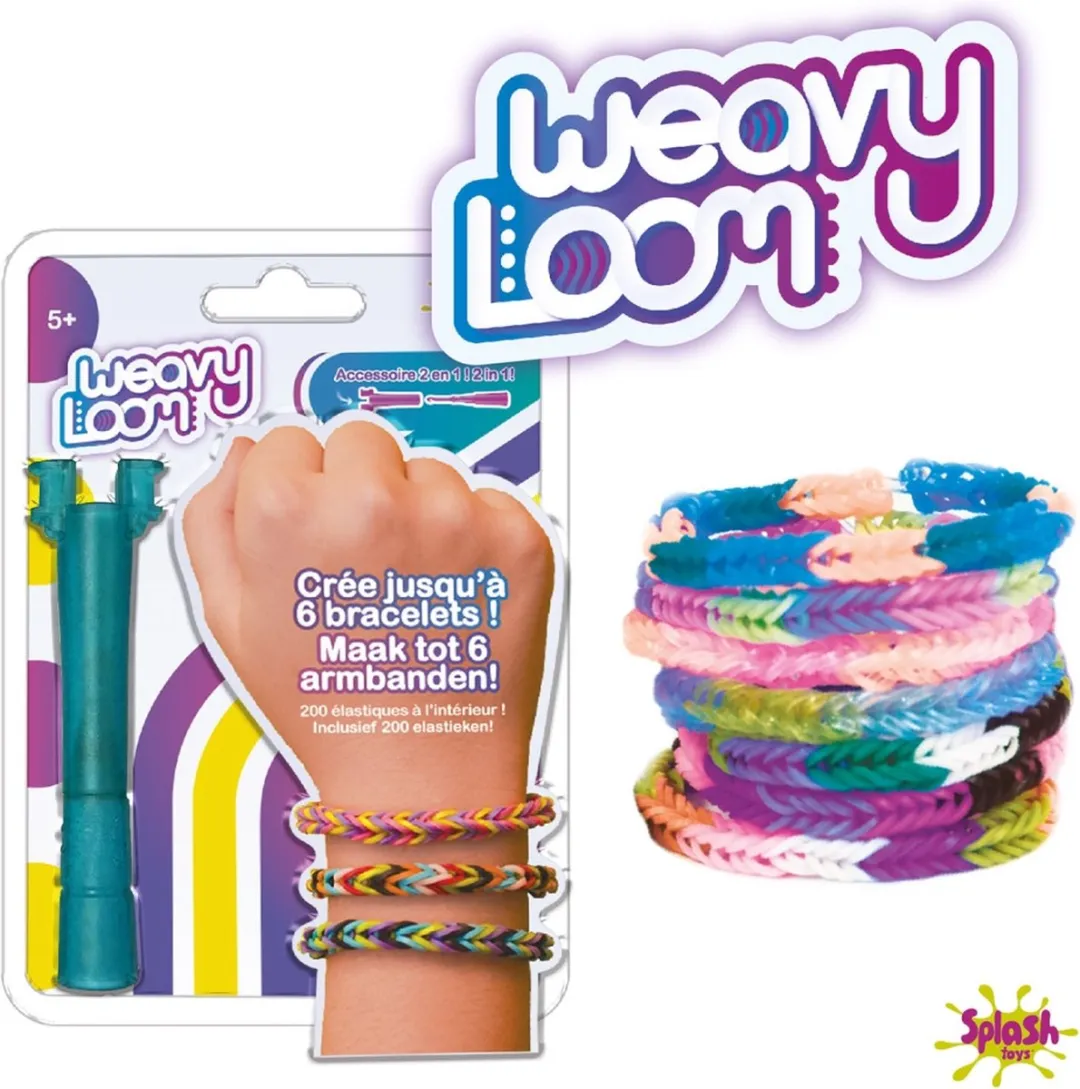 Splash Weavy Loom 2in1 Accessoire + 200 Elastiekjes