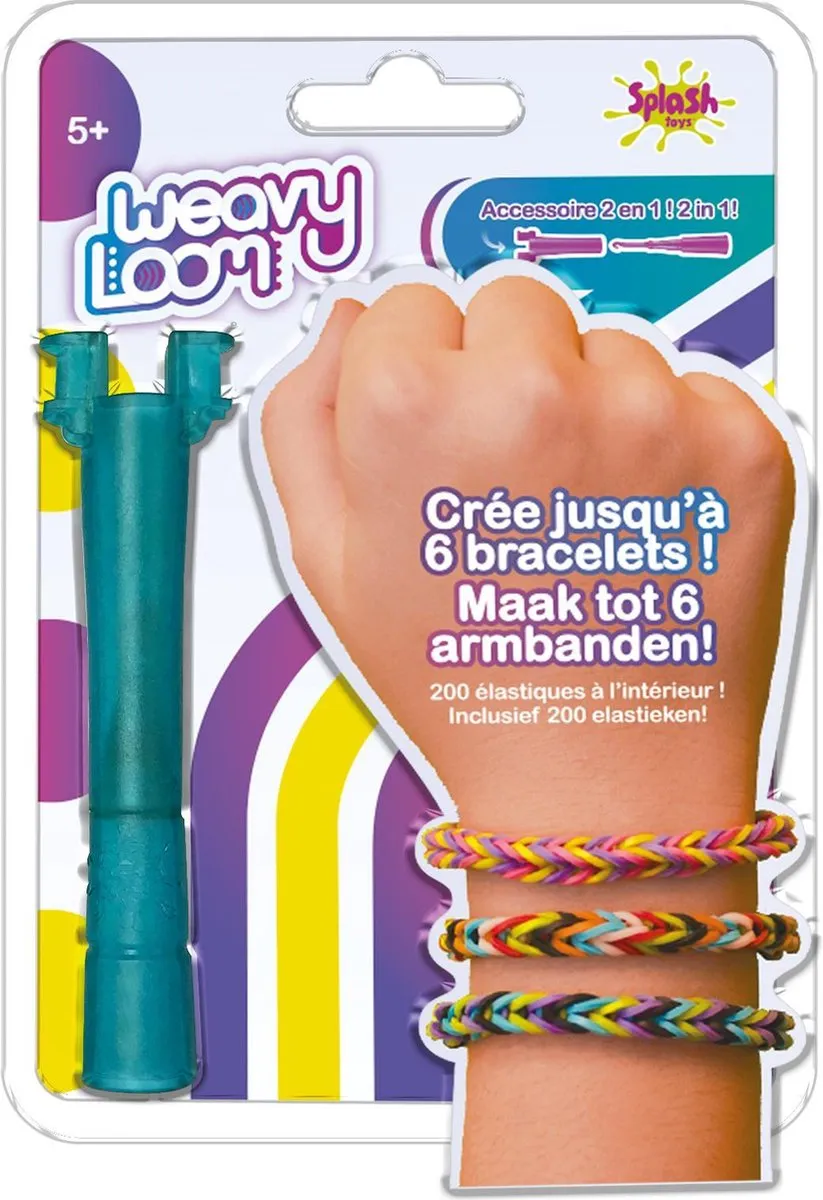 Splash Weavy Loom 2in1 Accessoire + 200 Elastiekjes