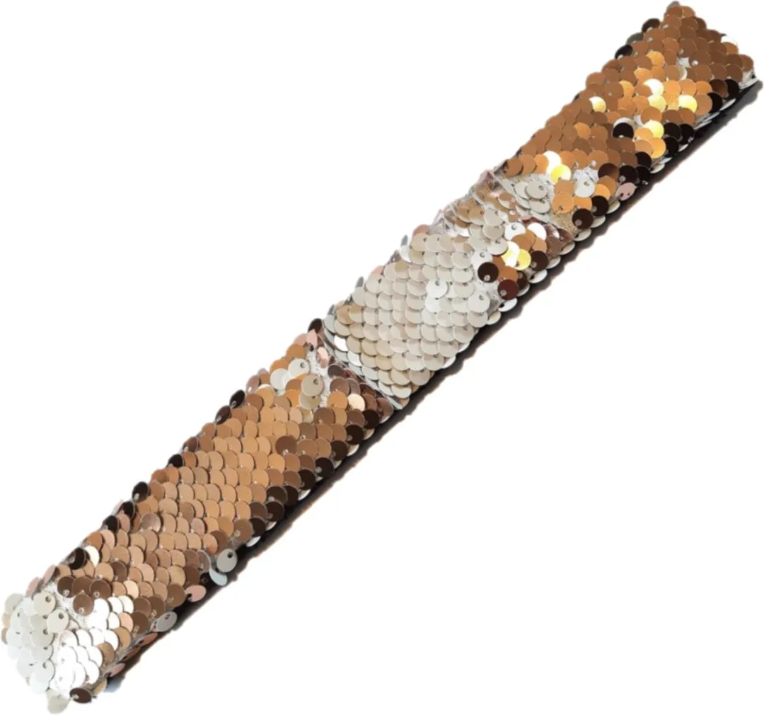 Klaparmbanden kinderen - Pailletten - Armbandjes voor meisjes - 22 x 3 cm - Top Cadeau 2020 !