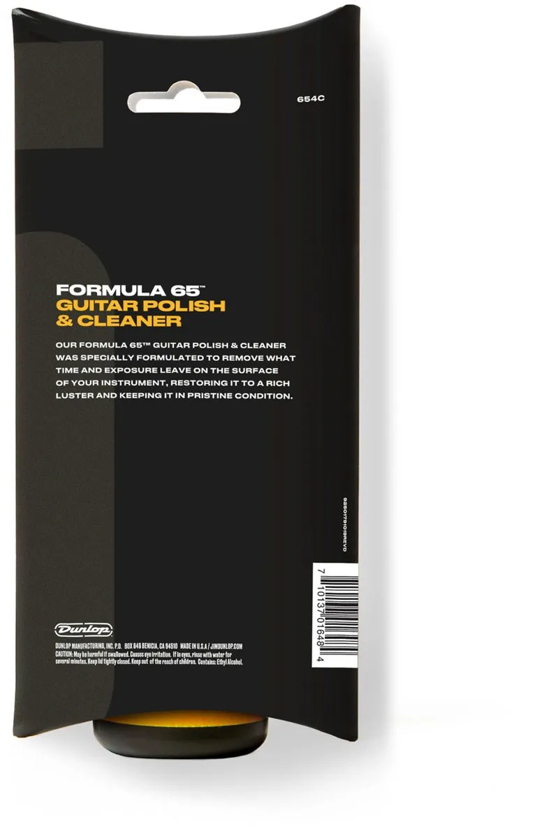 Dunlop Formula 65 Gitaaronderhoud - Reiniger & Poetsdoek