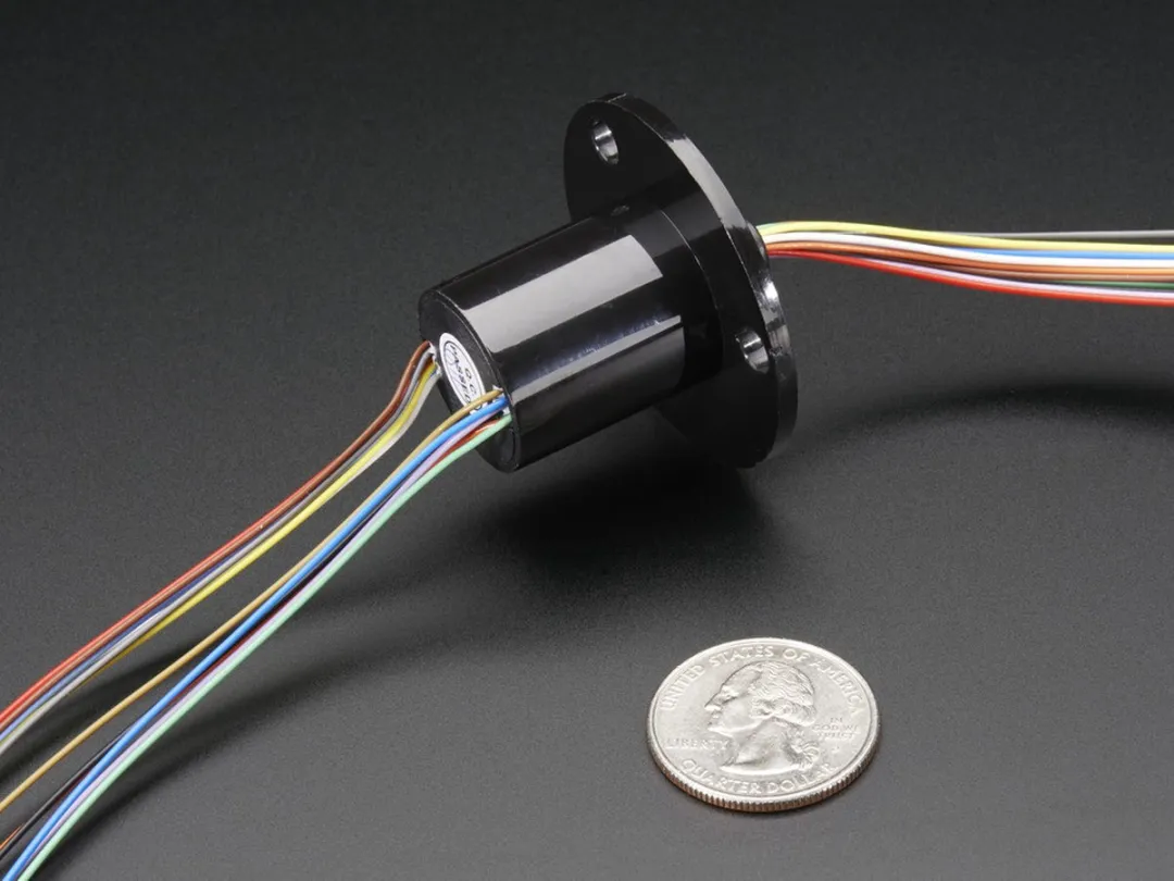 Adafruit Slip Ring 1196 - 22mm - 12 Draden - 240V 2A