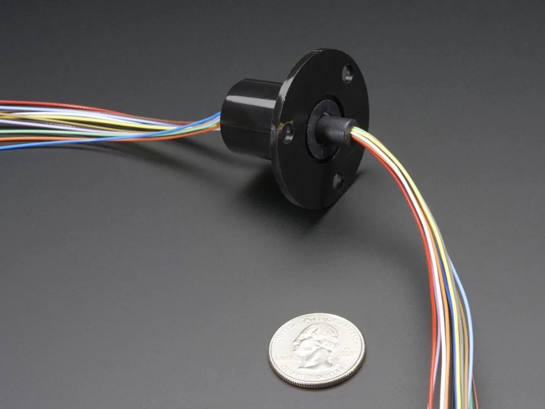 Adafruit Slip Ring 1196 - 22mm - 12 Draden - 240V 2A