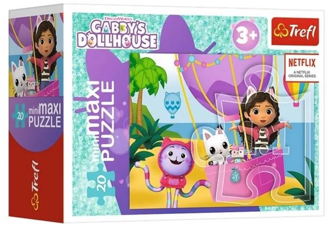 Trefl miniMaxi Puzzel Gabby's Kleurrijke Dag 20 Stuks