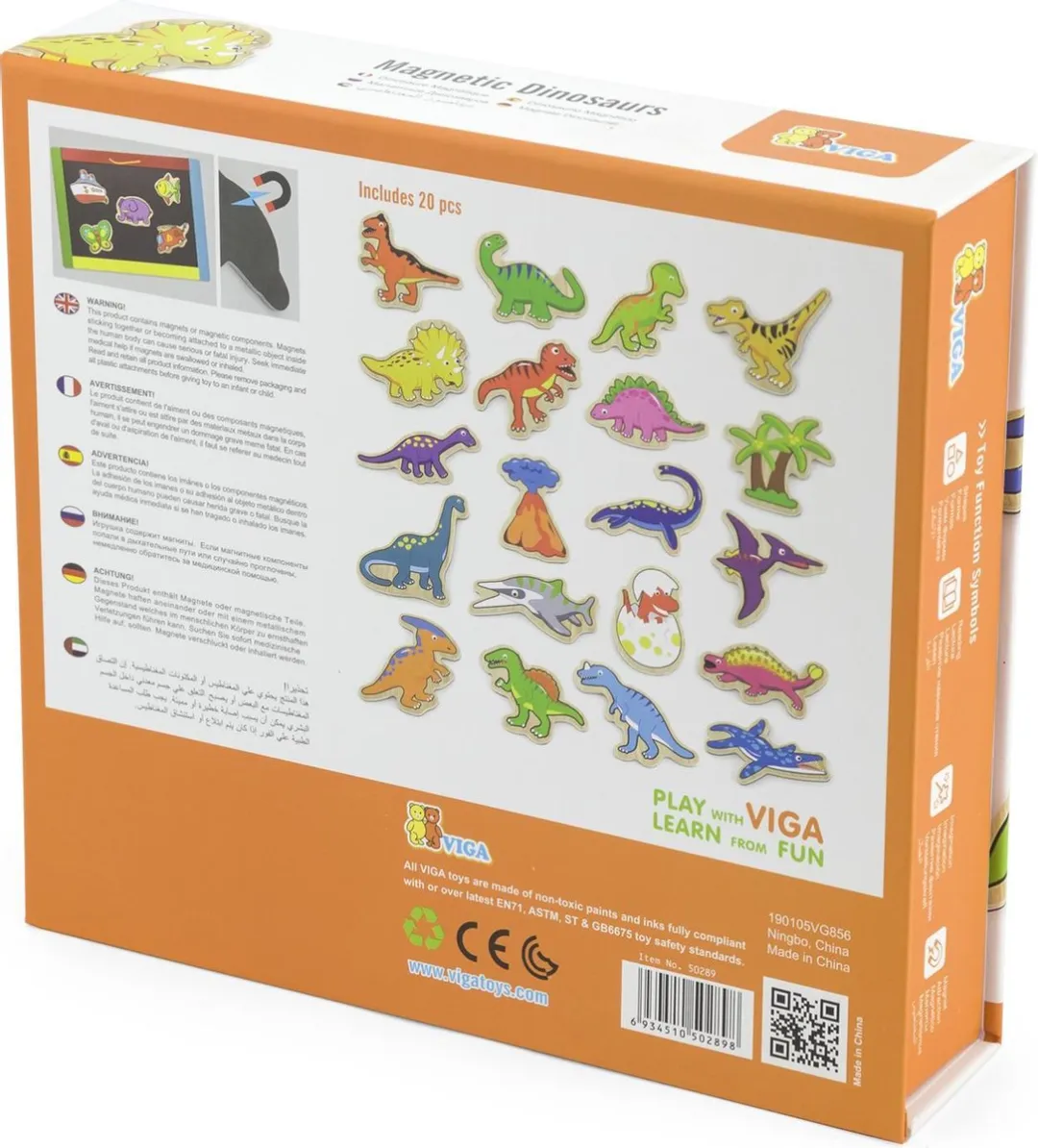 Viga Toys Educatief Spel 50289 - Multicolor