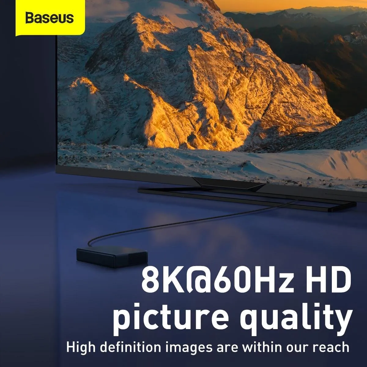 Baseus 8K HDMI 2.1 Kabel 2m - 48Gbps