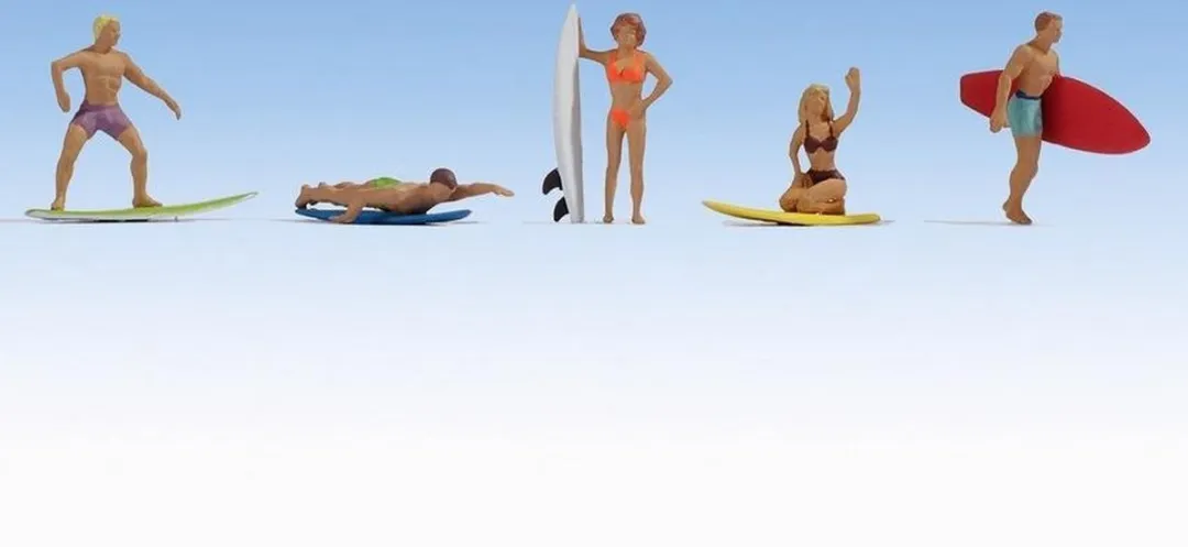 Noch H0 Surfende Figuren
