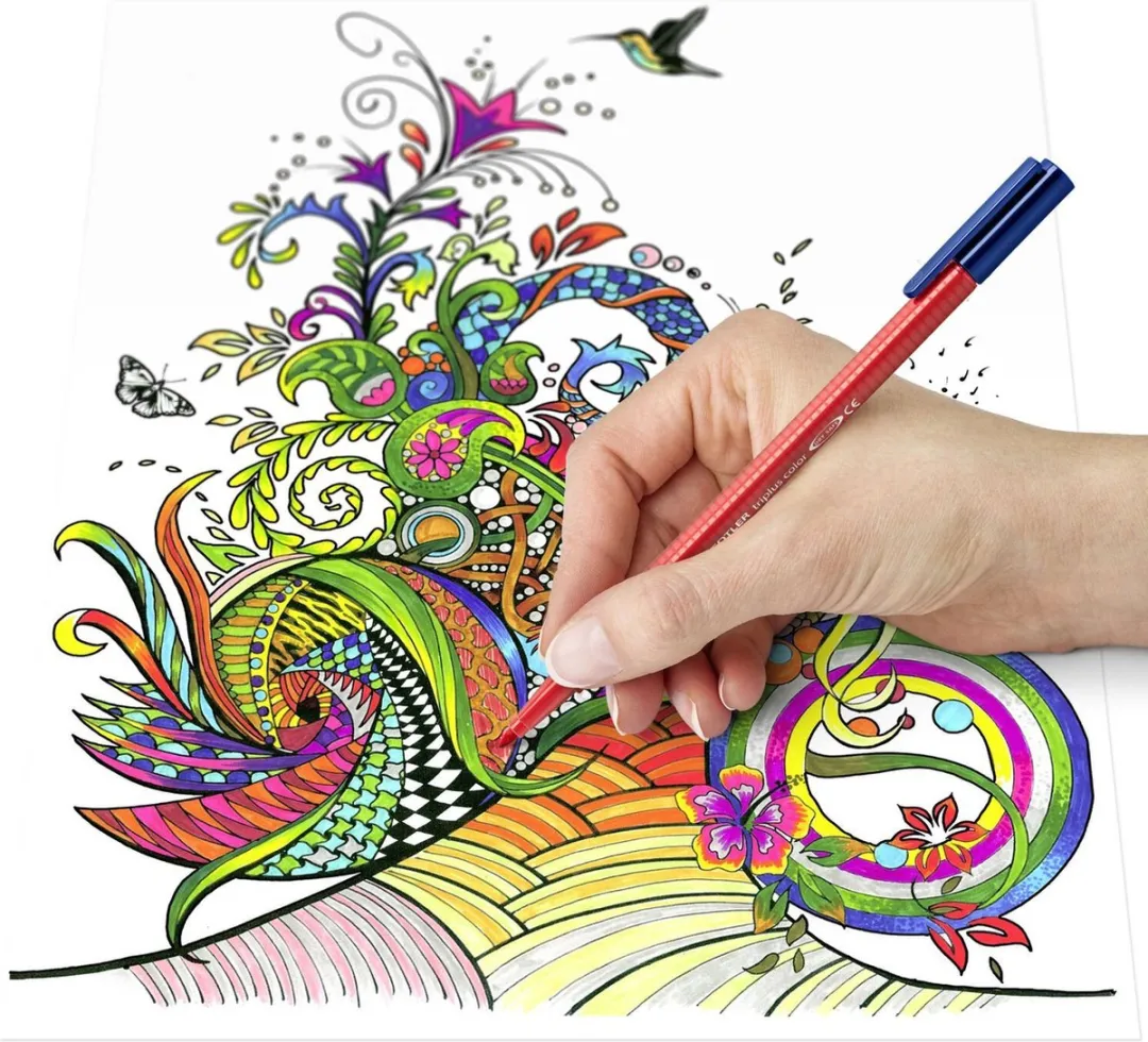 STAEDTLER triplus color 323 Viltstift - Ultramarijn Blauw