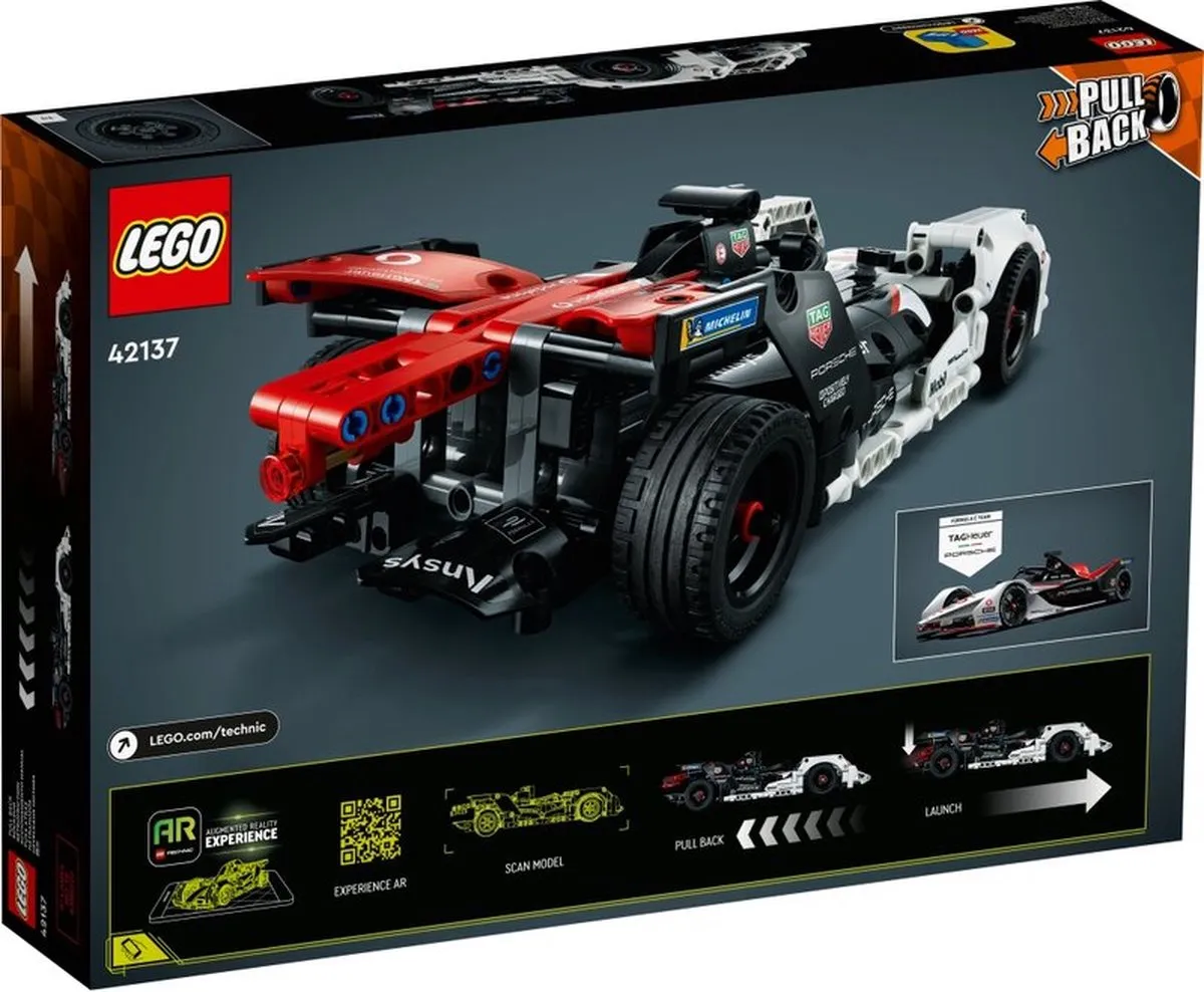 LEGO Technic Formula E Porsche 99X Electric 42137 - 422 Stukken