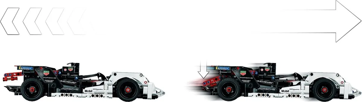 LEGO Technic Formula E Porsche 99X Electric 42137 - 422 Stukken