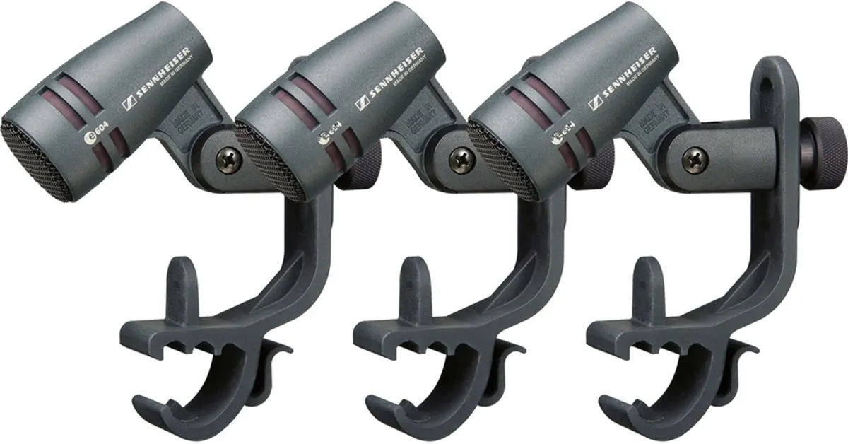Sennheiser e604 3-Pack Drummicrofoons