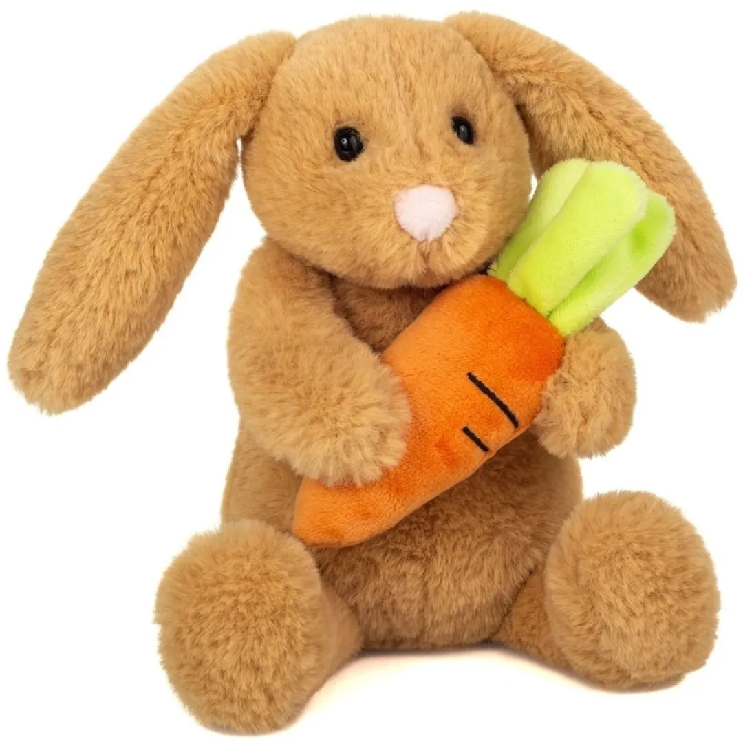 Knuffel Konijn Lilly met Wortel 23 cm