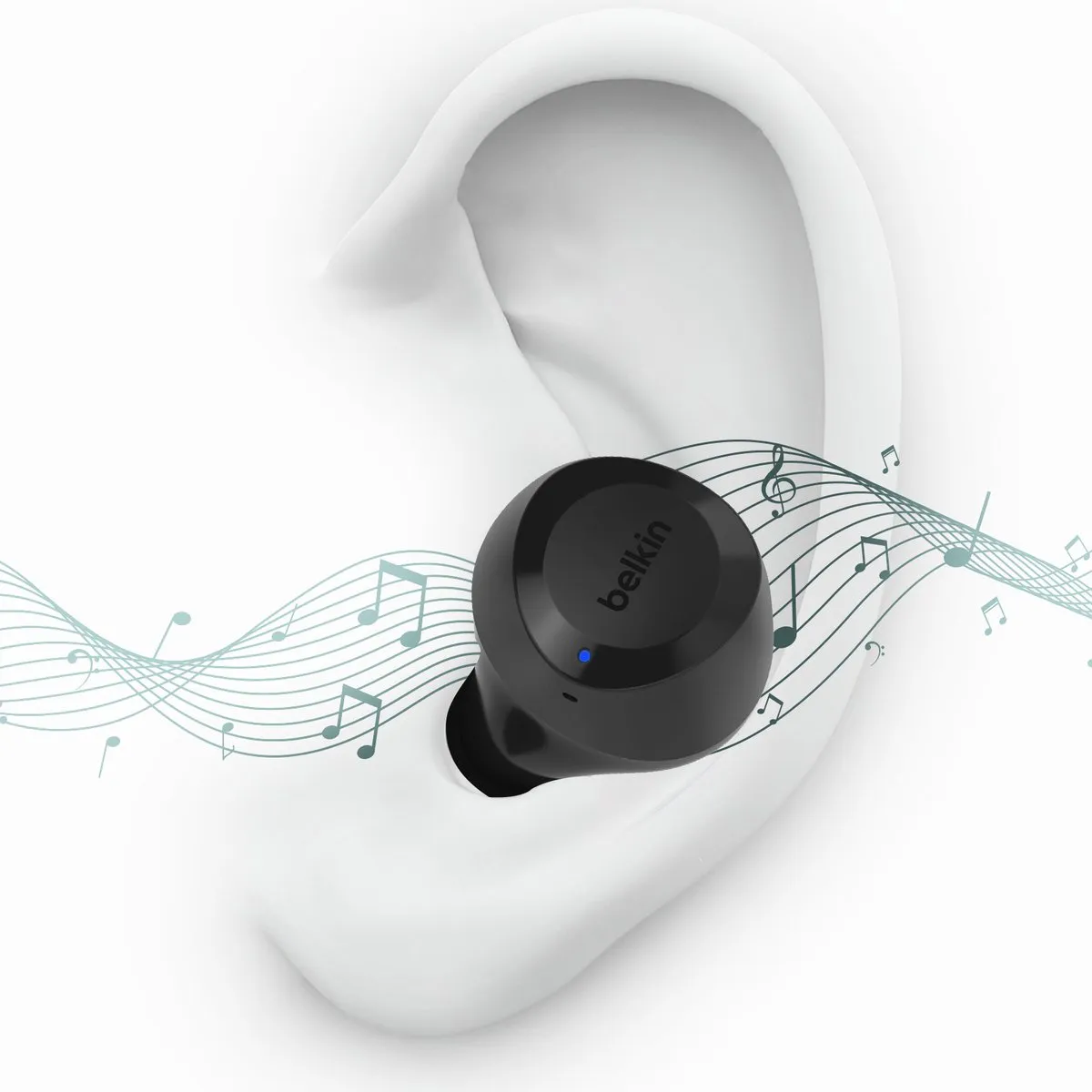 Belkin SoundForm Bolt AUC009BTBLK True Wireless Oortelefoons - Zwart