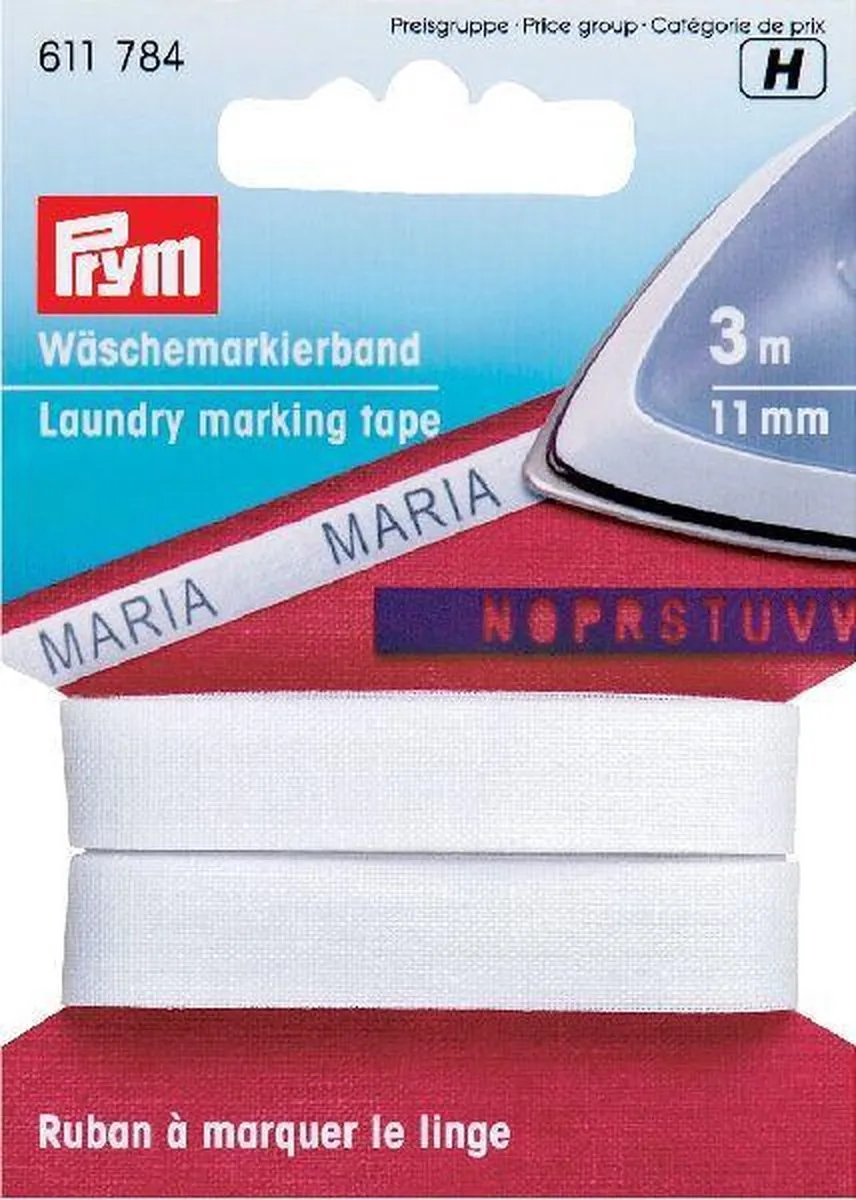 Prym Wasmarkeerband Katoen 11mm - 3m - afbeelding 4 van 5