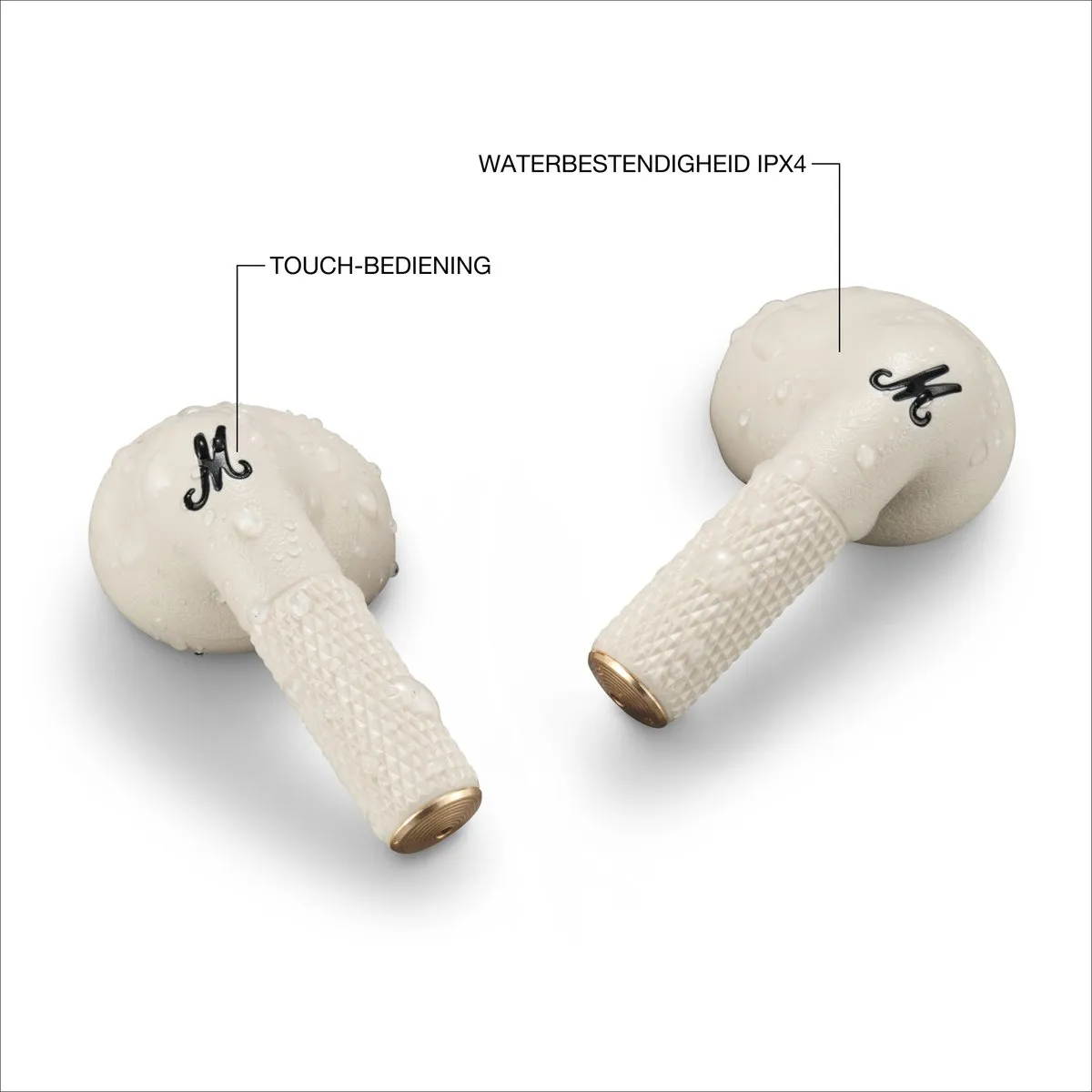 Marshall Minor IV True Wireless Headphones - Crème