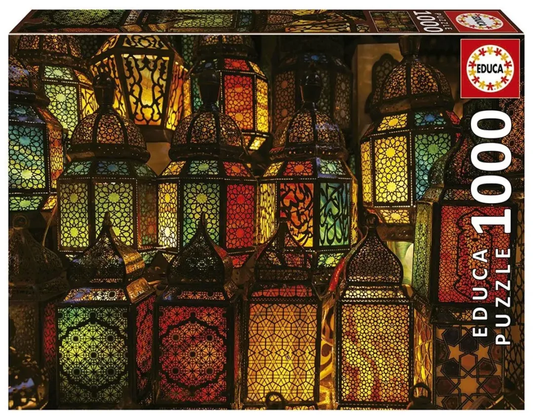 Educa Lantaarn Collage Legpuzzel 1000 Stuks - ED19668 Multicolor