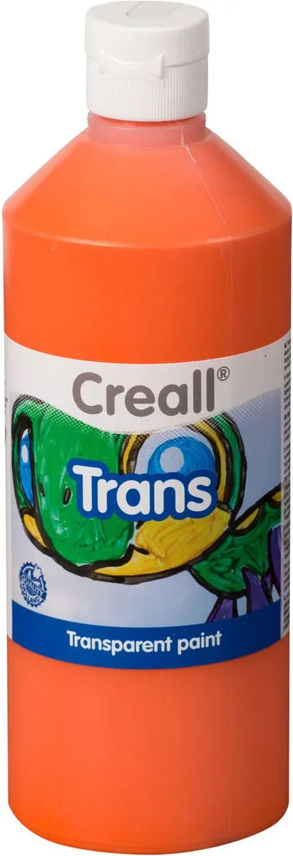 Creall Trans Oranje Raamverf 500ml