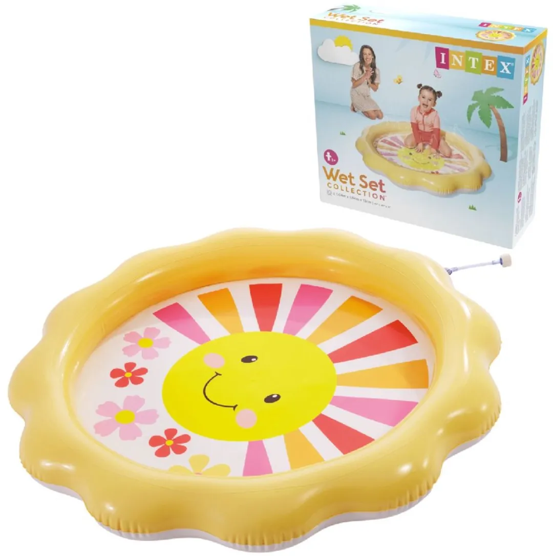 Intex Sunny Rays Sproeier Bad 104x13cm Multicolor