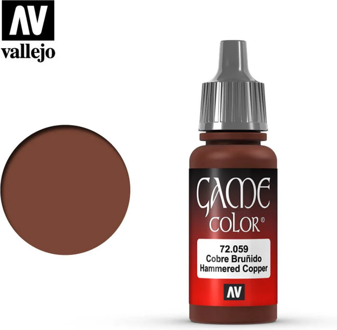 Vallejo Game Color Hammered Copper Acrylverf 18ml