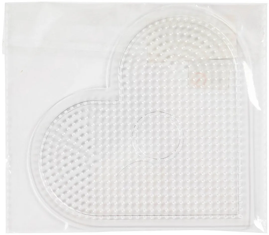 Creativ Company Creotime Onderplaat Strijkkralen 15cm - Transparant
