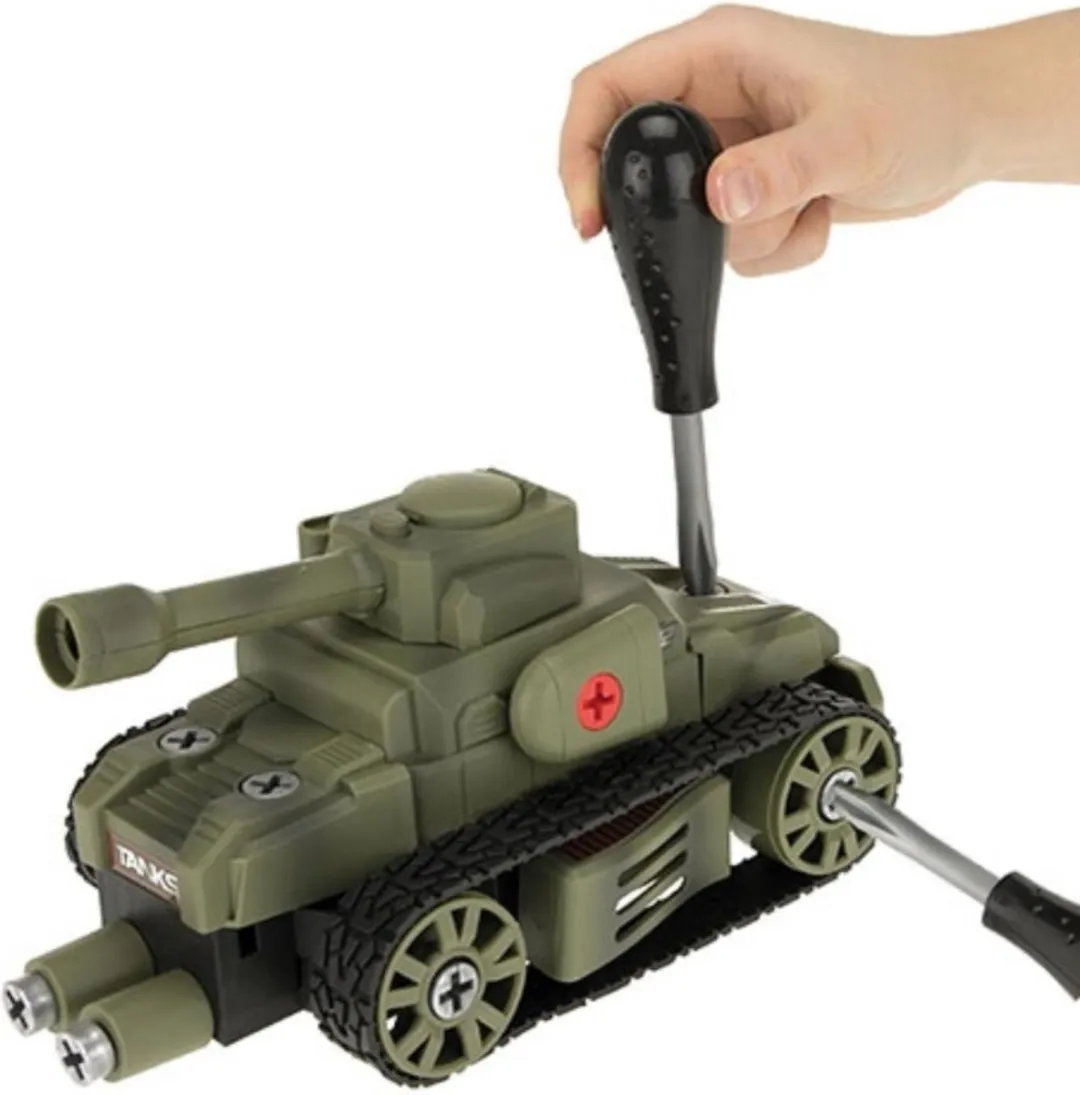 Toi-Toys Militaire Tank 5878526 - 23cm - Groen