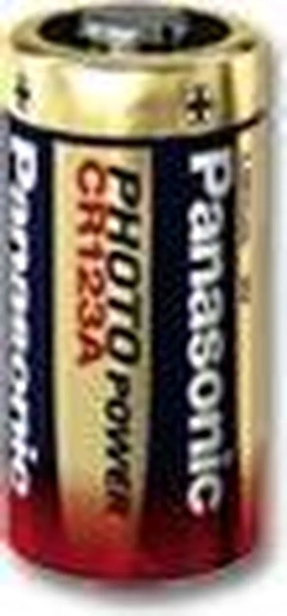 Panasonic CR123A Fotobatterijen - 2 Stuks