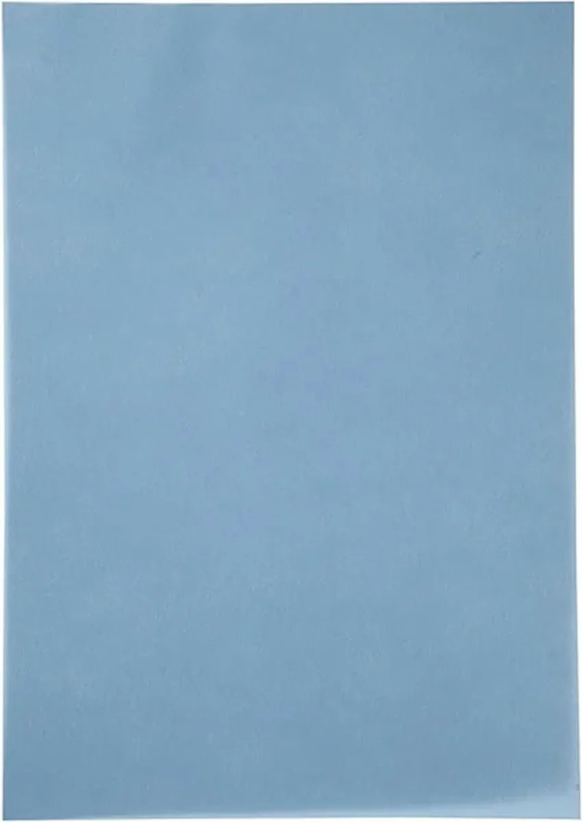 Creativ Company Vellum Papier A4 Blauw - 10 Vel - afbeelding 6 van 6
