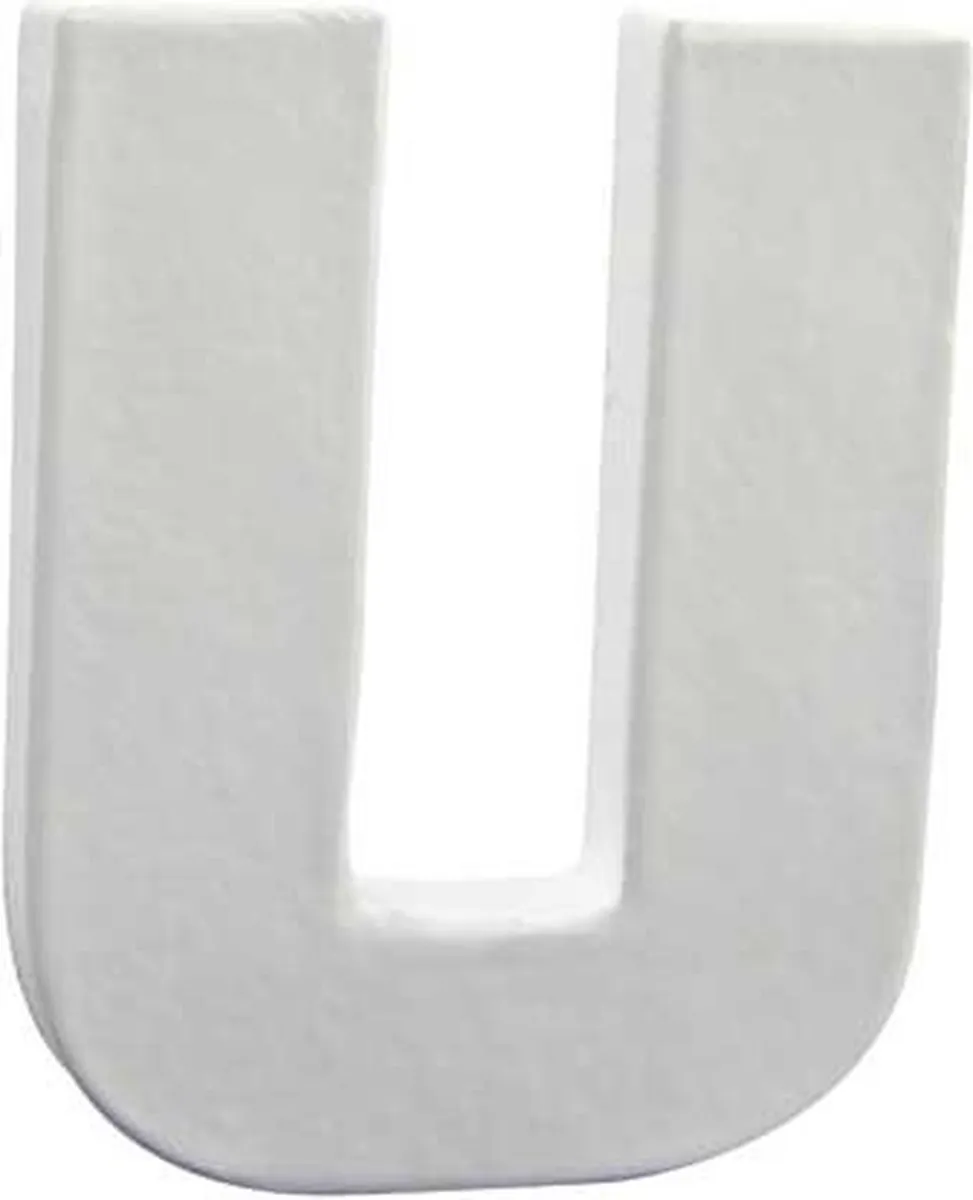 Decopatch Letter U 12cm