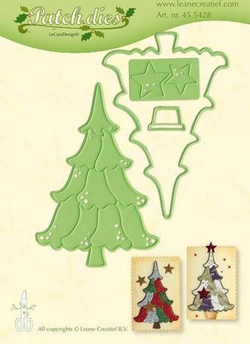STAEDTLER Lea’bilitie Patch Christmas Tree Snij- en Embossingmal