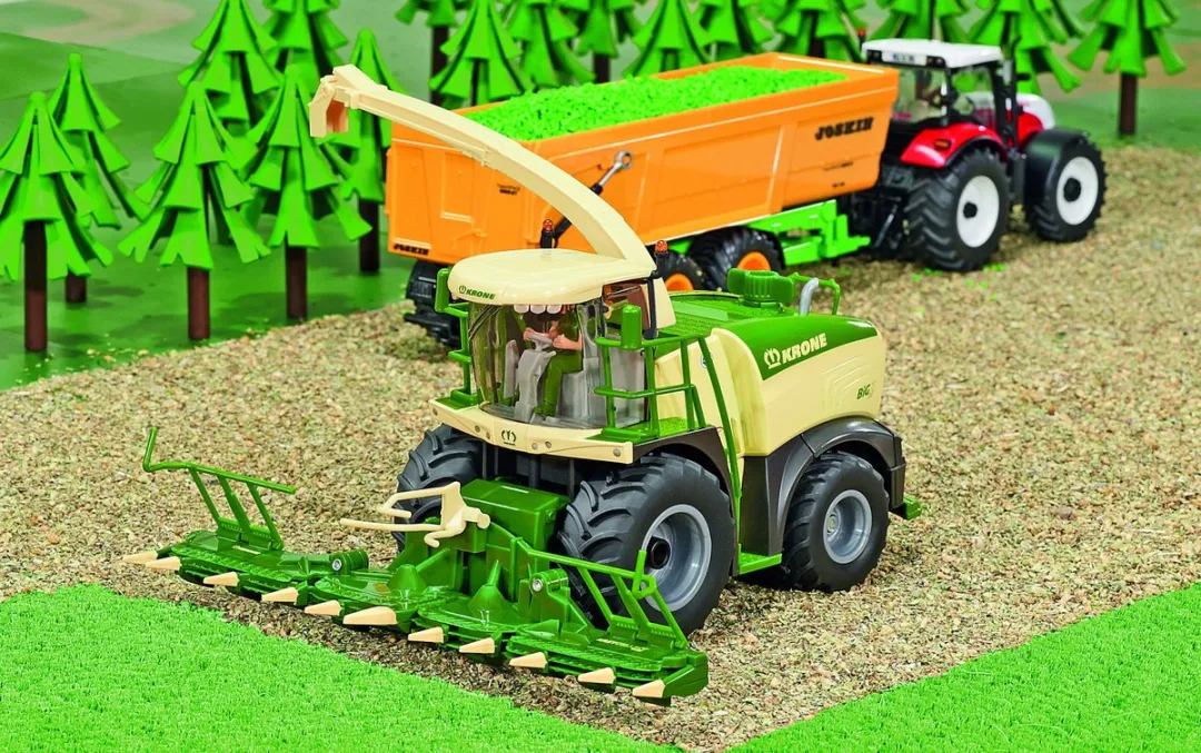 SIKU 4066 Krone BiG X 580 Maïshakselaar - 1:32 - Groen/Geel