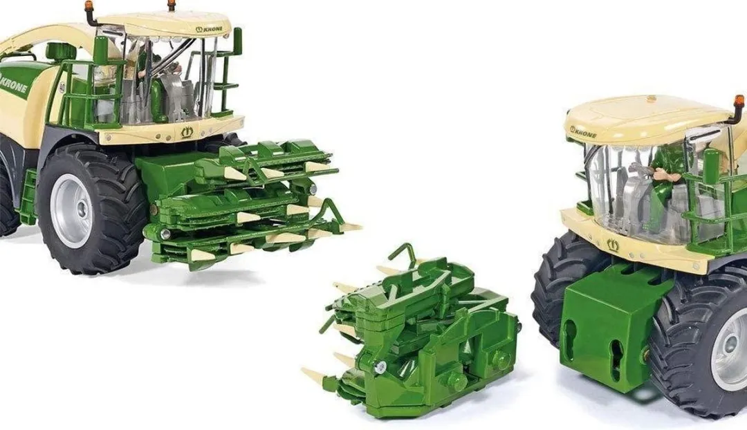 SIKU 4066 Krone BiG X 580 Maïshakselaar - 1:32 - Groen/Geel