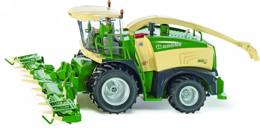 SIKU 4066 Krone BiG X 580 Maïshakselaar - 1:32 - Groen/Geel