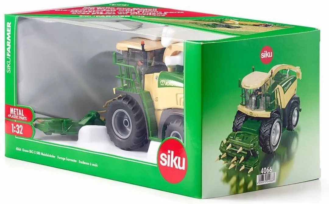 SIKU 4066 Krone BiG X 580 Maïshakselaar - 1:32 - Groen/Geel - afbeelding 6 van 6