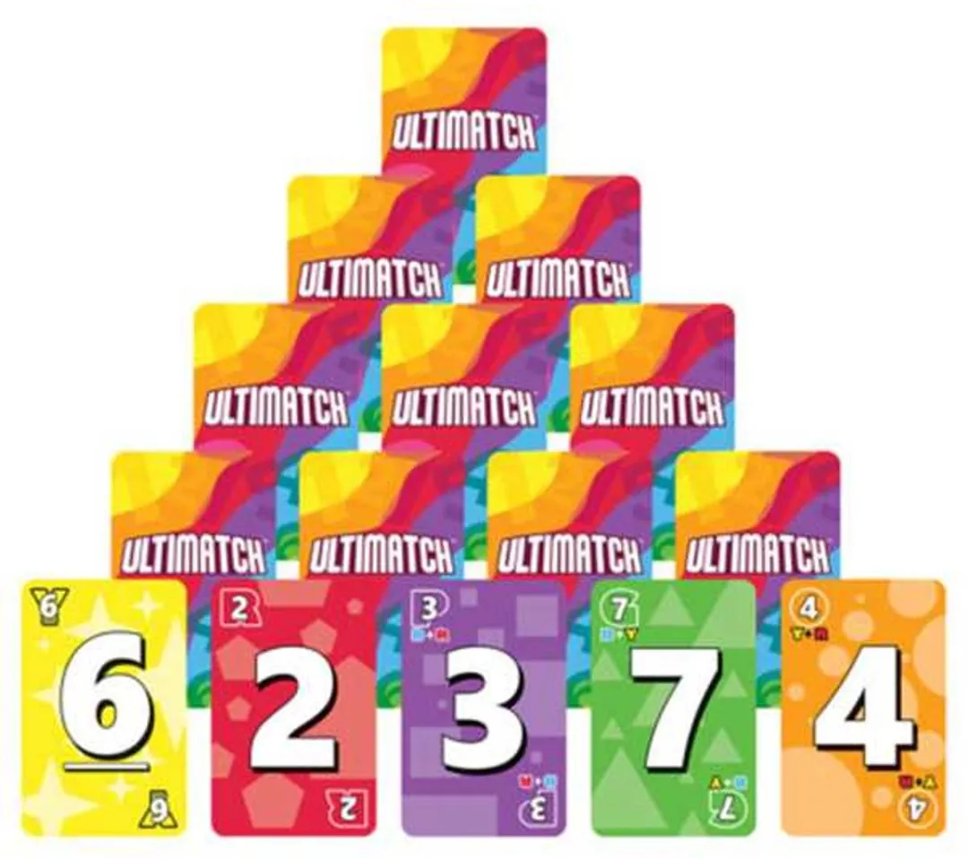 Ultimatch - Engelstalig Strategisch Kaartspel voor Familie en Vrienden met Teamwork en Puzzels - Fireside Games