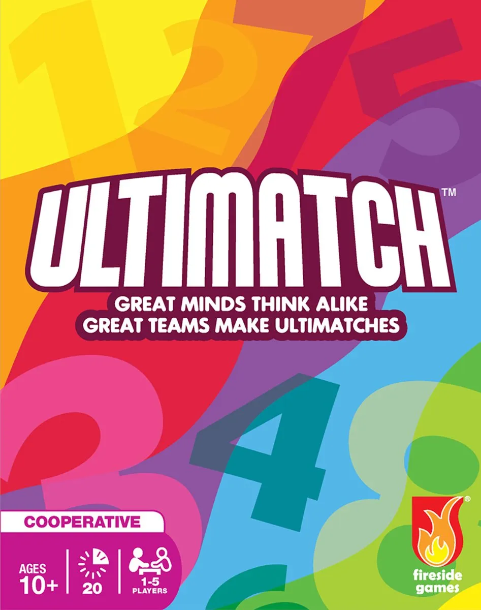 Ultimatch - Engelstalig Strategisch Kaartspel voor Familie en Vrienden met Teamwork en Puzzels - Fireside Games