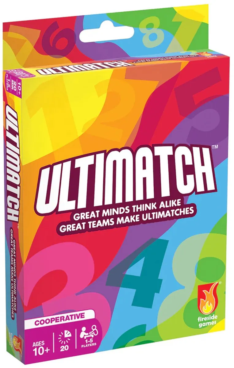Ultimatch - Engelstalig Strategisch Kaartspel voor Familie en Vrienden met Teamwork en Puzzels - Fireside Games