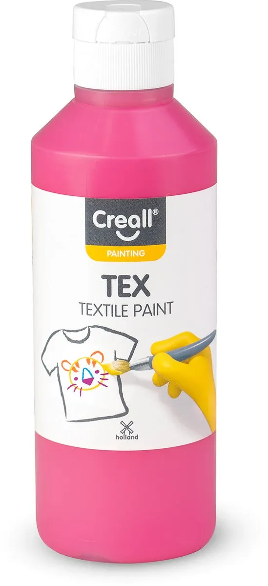 Creall Tex Stoffenverf Roze 250ml