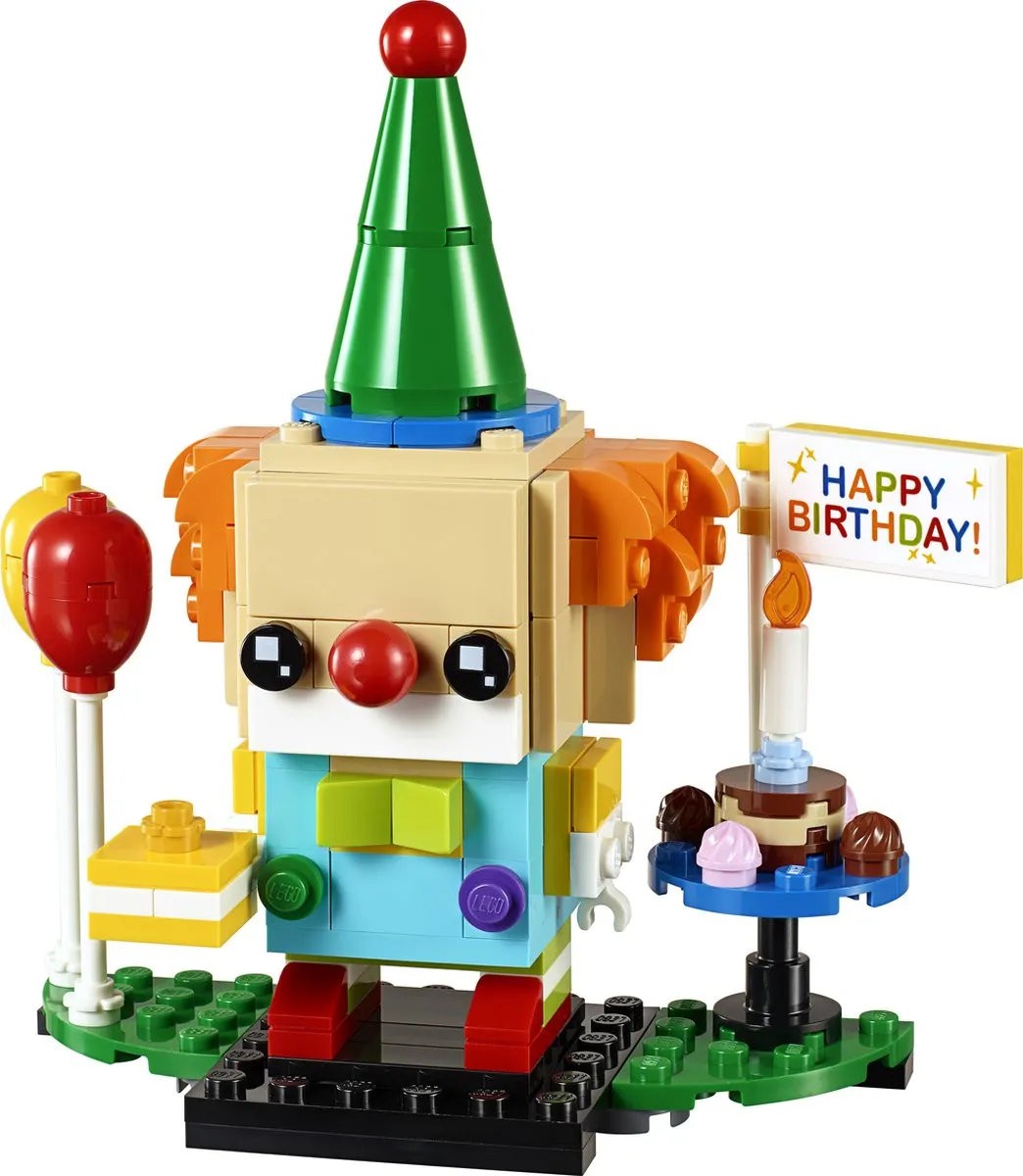 LEGO BrickHeadz Verjaardagsclown 40348