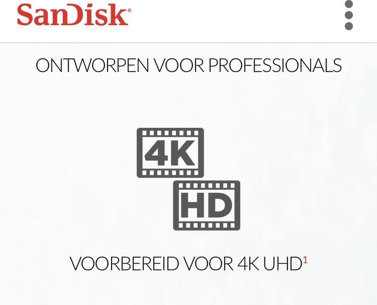 SanDisk Extreme Pro Micro SDXC 128GB SDSQXCY-128G-GN6MA - met adapter